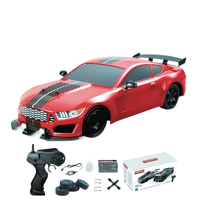 NitroDrift® RC Car with Smoke Effect 1:16