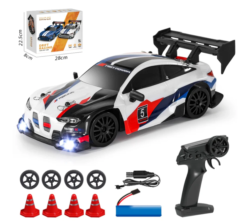 NitroDrift® Remote Control RC Car 1:24