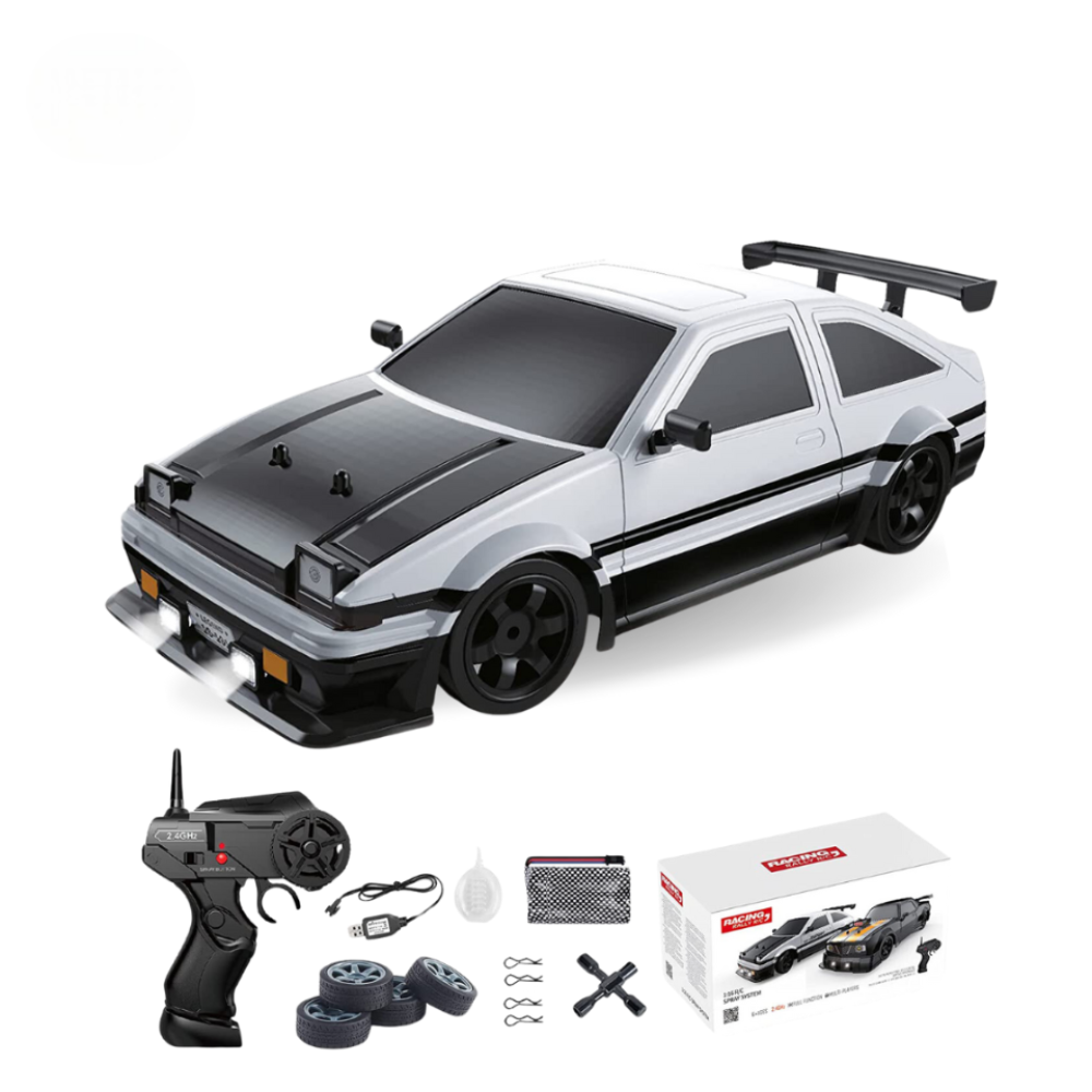 NitroDrift® RC Car with Smoke Effect 1:16